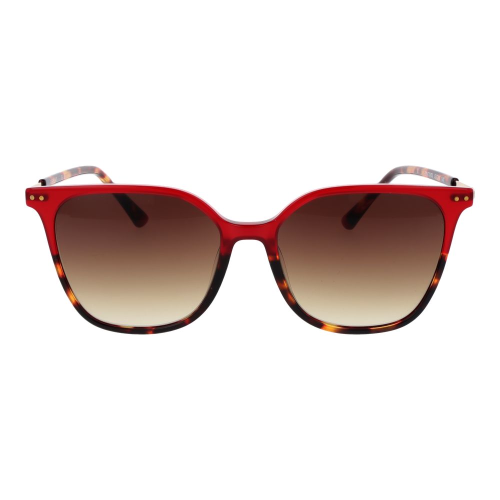 Replay Red Plastic Sunglasses