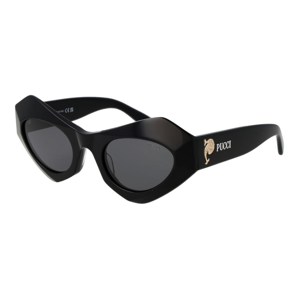 Emilio Pucci Black Plastic Sunglasses
