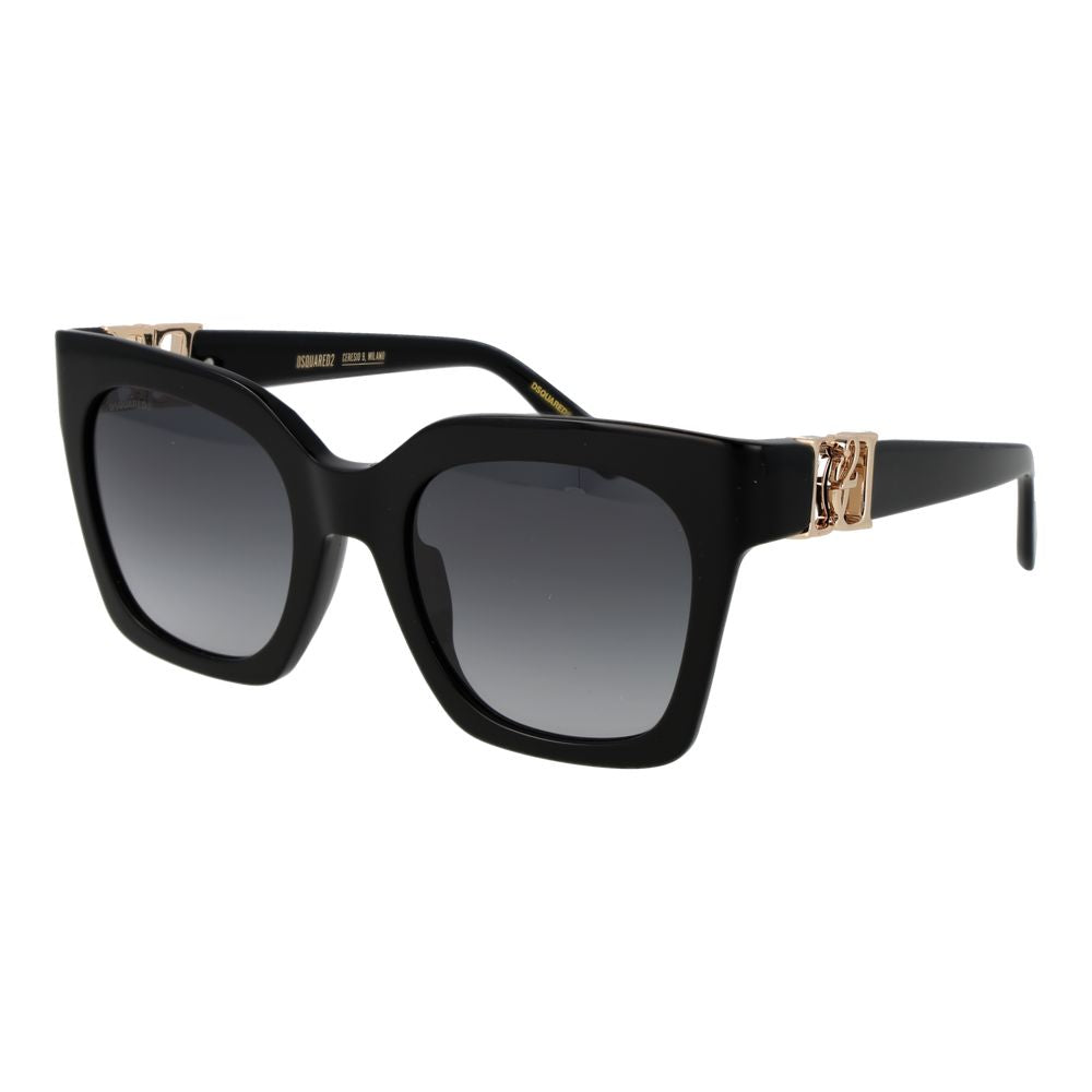 Dsquared² Black Acetate Sunglasses