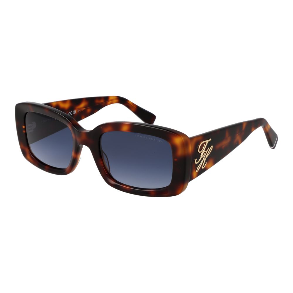 Tommy Hilfiger Brown Acetate Sunglasses