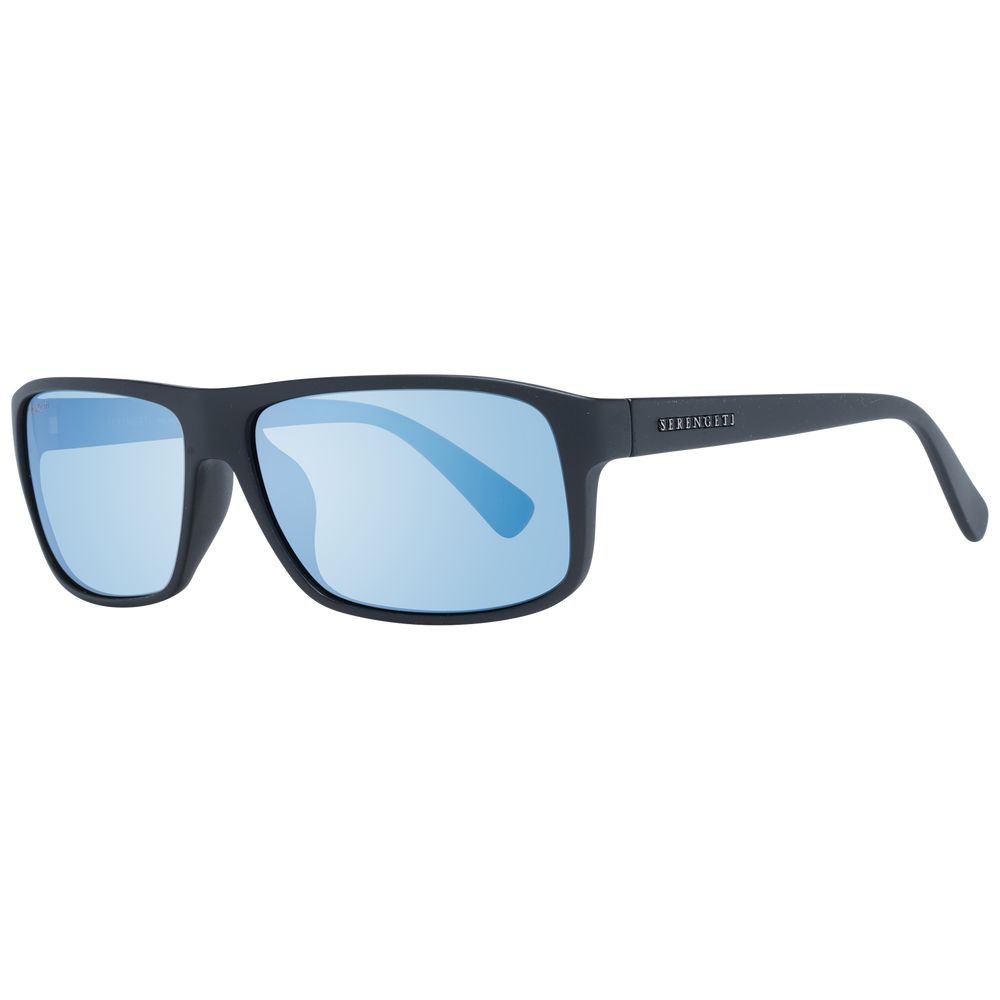 Serengeti Black Plastic Sunglasses