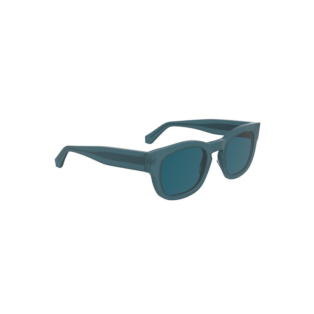 Calvin Klein Blue Acetate Women Sunglasses