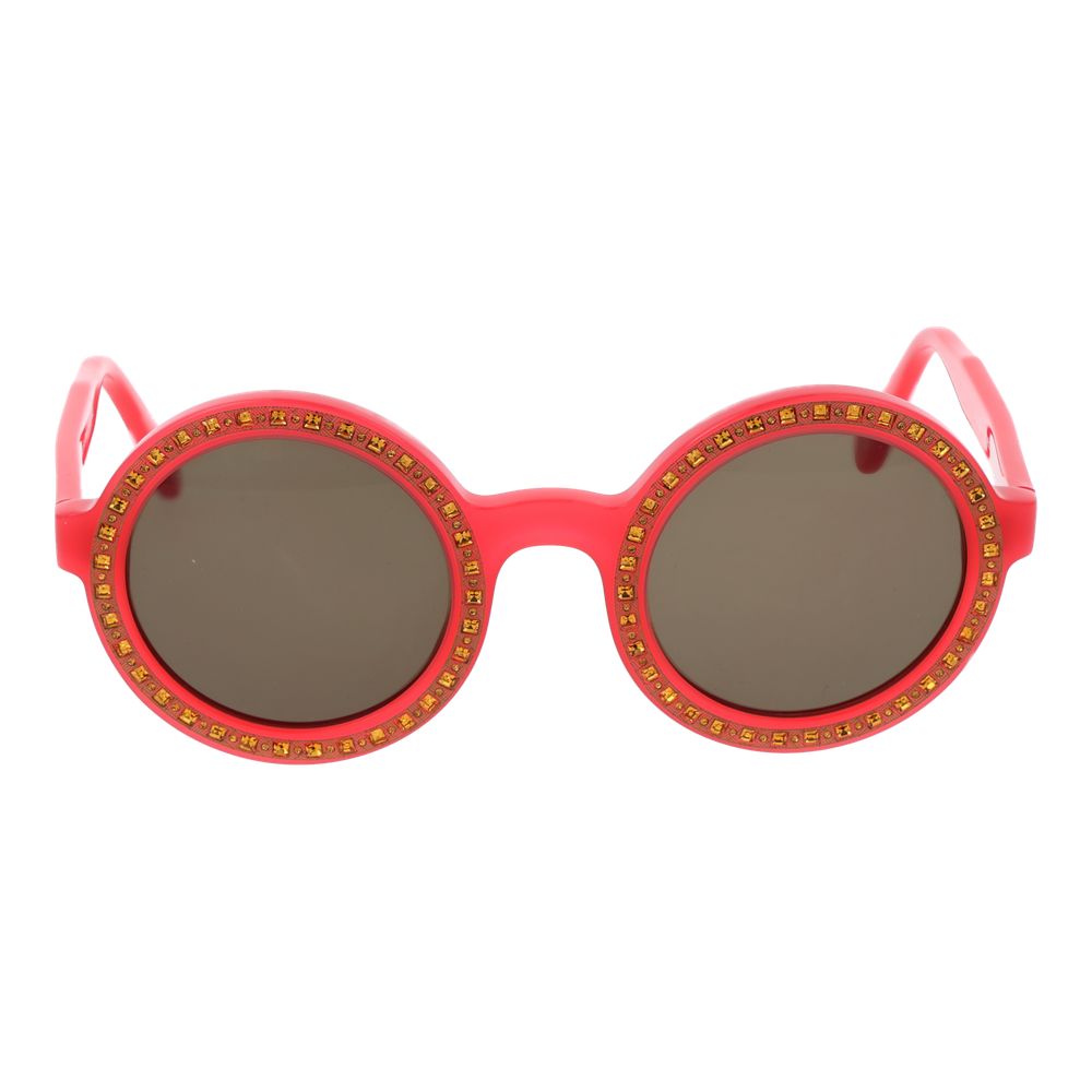 Andy Wolf Red Acetate Sunglasses