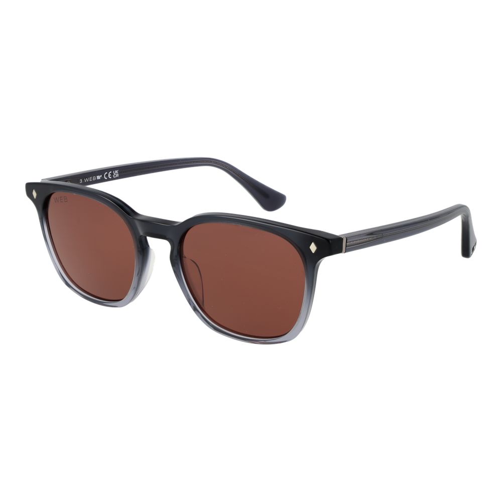 Web Gray Acetate Sunglasses