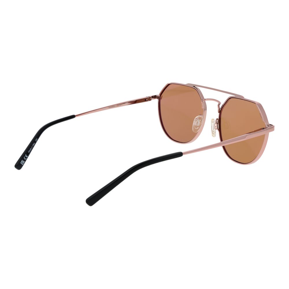 Serengeti Rose Gold Metal Sunglasses