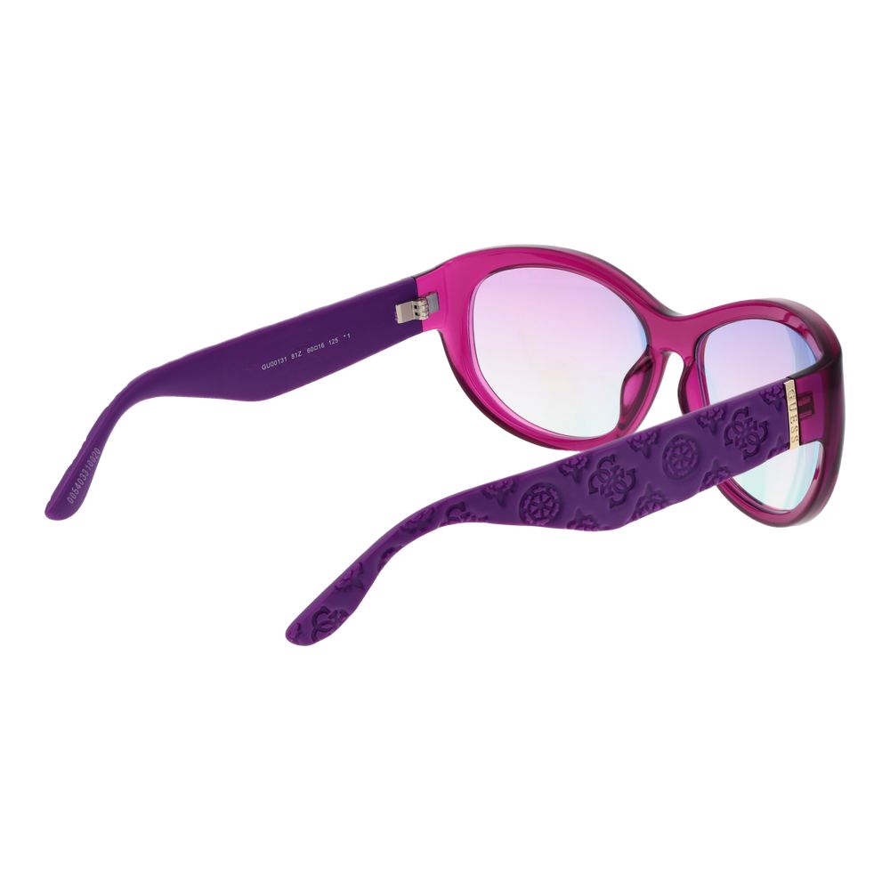 Guess Purple Plastic Sunglasses