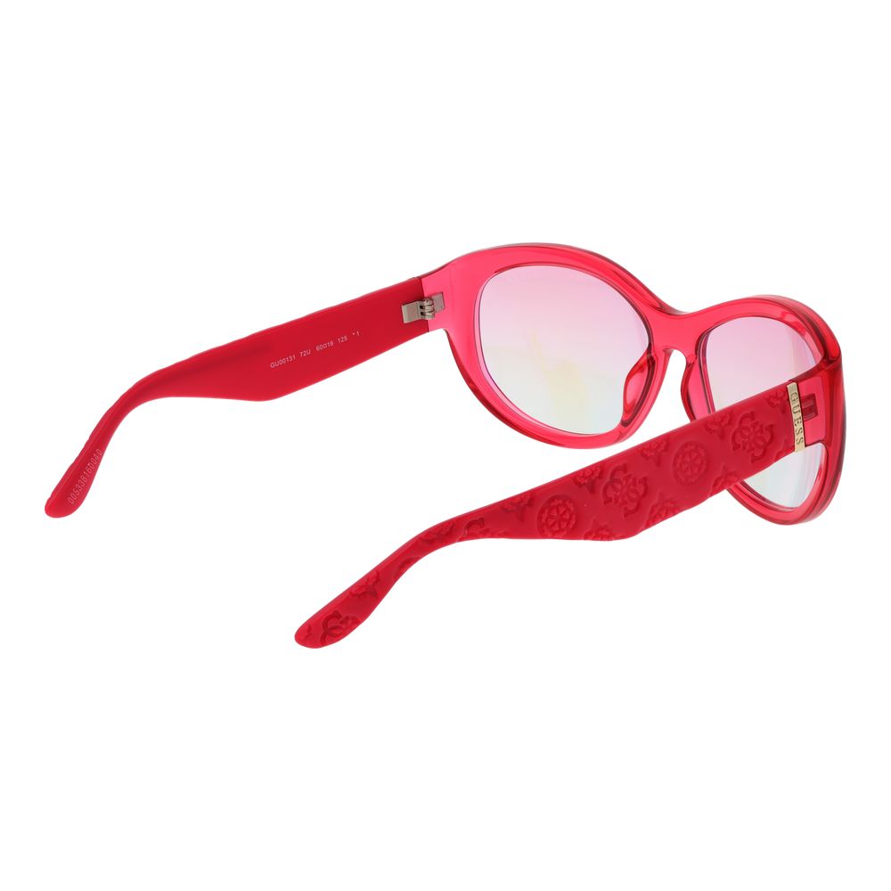 Guess Pink Stainless Steel Sunglasses