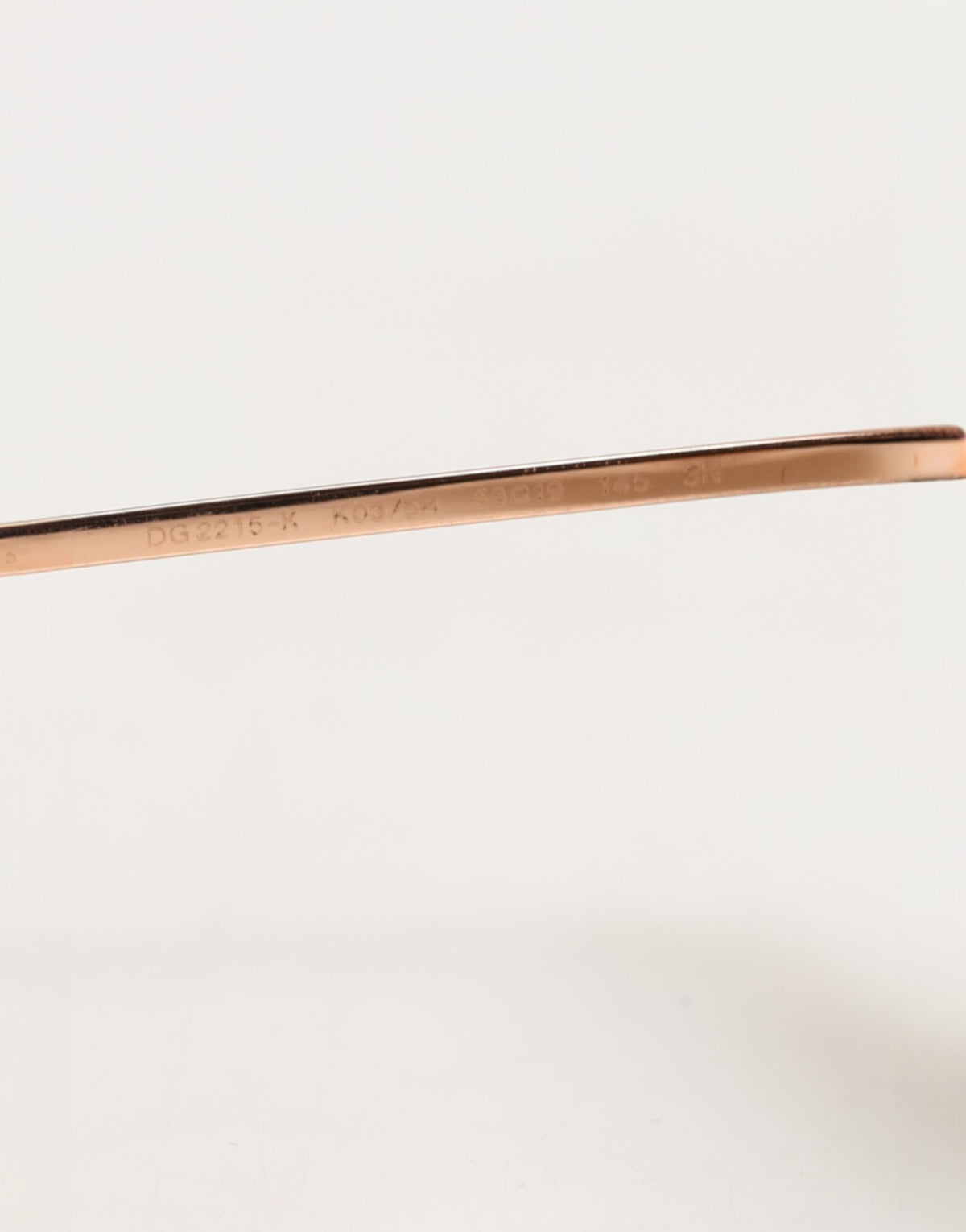 Dolce & Gabbana DG2215K Gold Metal Round Shades Eyewear Sunglasses