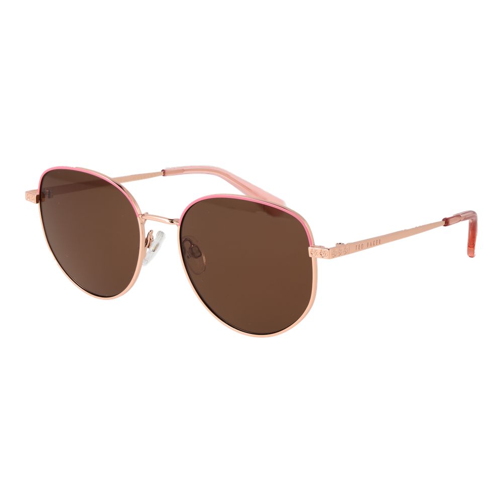 Ted Baker Rose Gold Metal Sunglasses