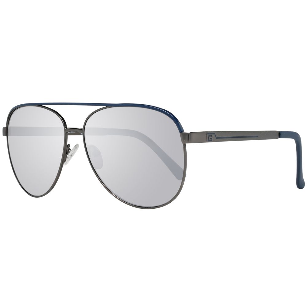 Guess Gray Metal Sunglasses