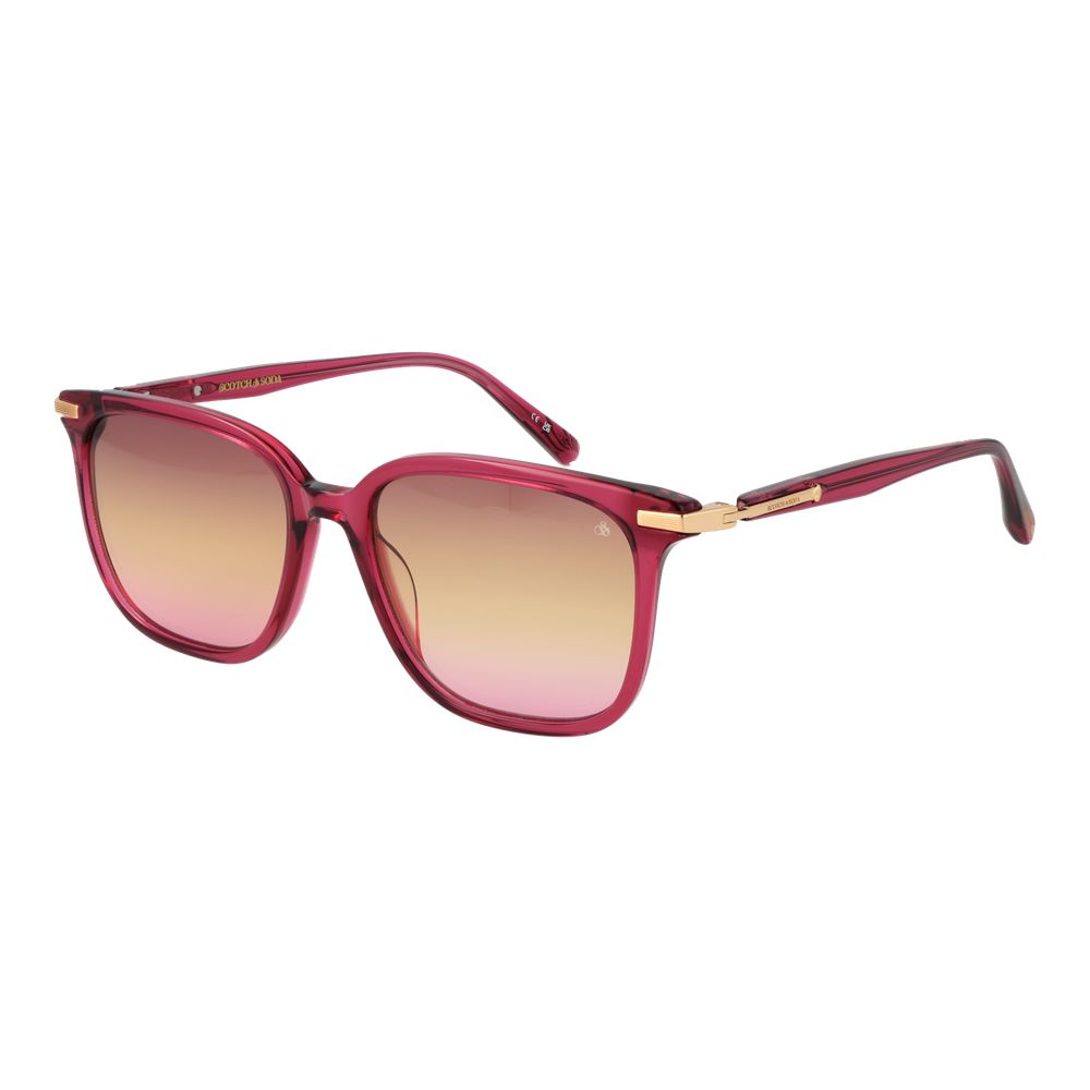 Scotch & Soda Pink Acetate Sunglasses